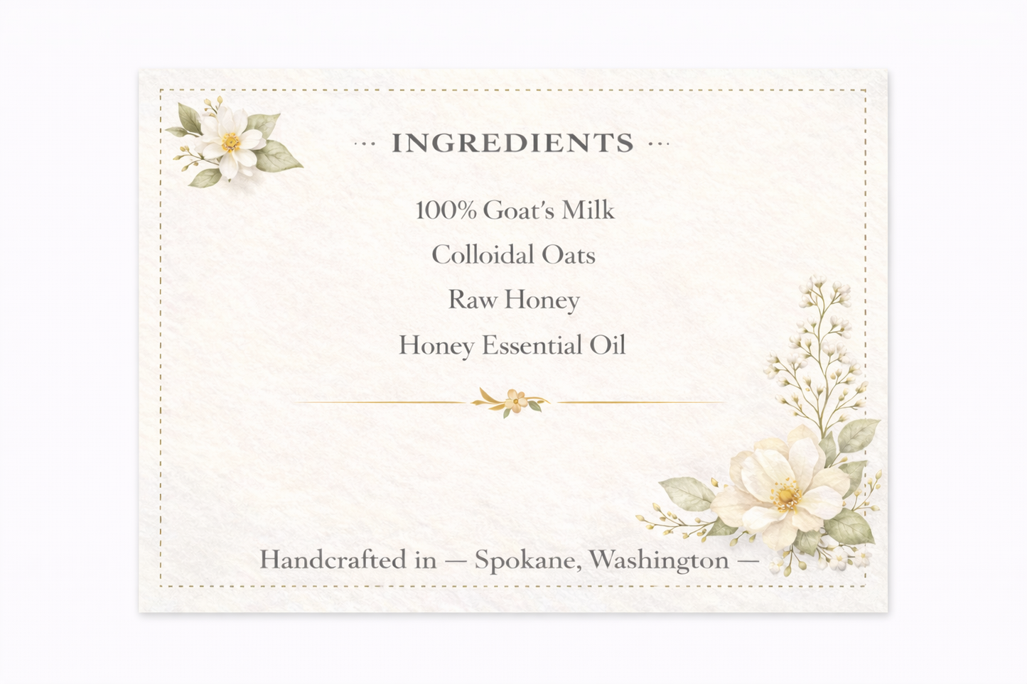 Goat’s Milk Soap Trio – Lilac, Sandalwood & Oatmeal | Handmade Natural Gift Set