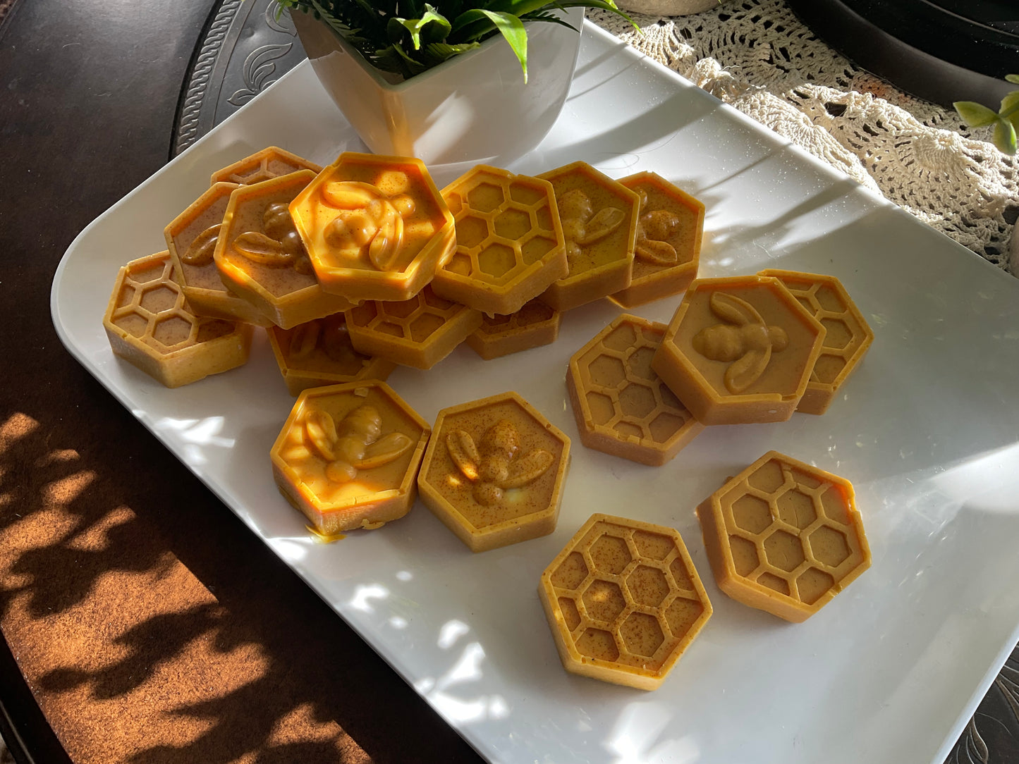 Turmeric & Honey Soap Bar – Handmade Brightening Face & Body Soap