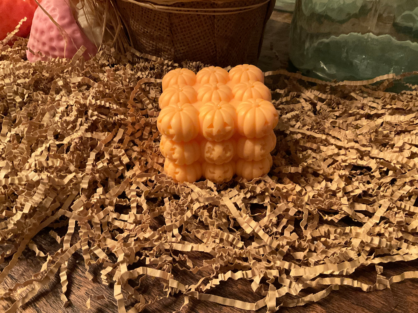 Pumpkin Goat Milk Soap – Handmade Fall Bar (Seasonal Novelty, Rotating Harvest Colors)