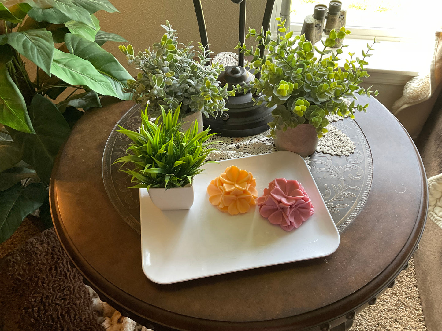 Spokane Made – Goat Milk Flower Soaps (Set of 3) | Want a Color or Scent? Just Ask