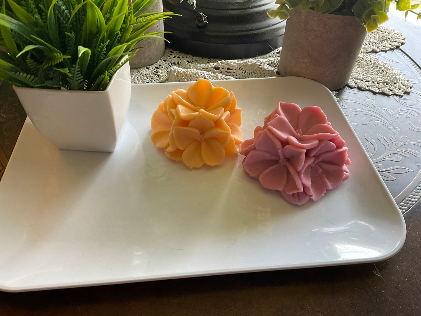 Spokane Made – Goat Milk Flower Soaps (Set of 3) | Want a Color or Scent? Just Ask