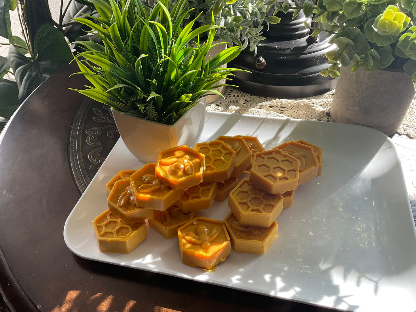 Turmeric & Honey Soap Bar – Handmade Brightening Face & Body Soap