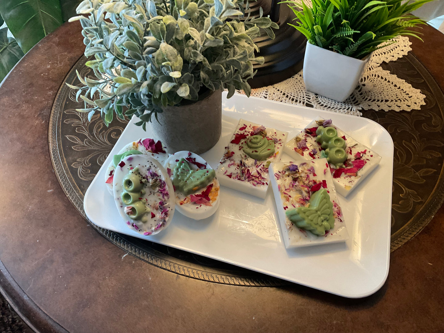 Strawberry Wildflower Soap Bar – Handmade Natural Triple Butter Soap