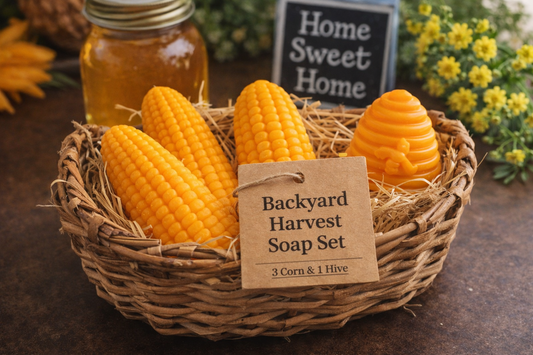 Farm Stand Fresh – Corn & Hive Soap Set | Handmade in Spokane, WA