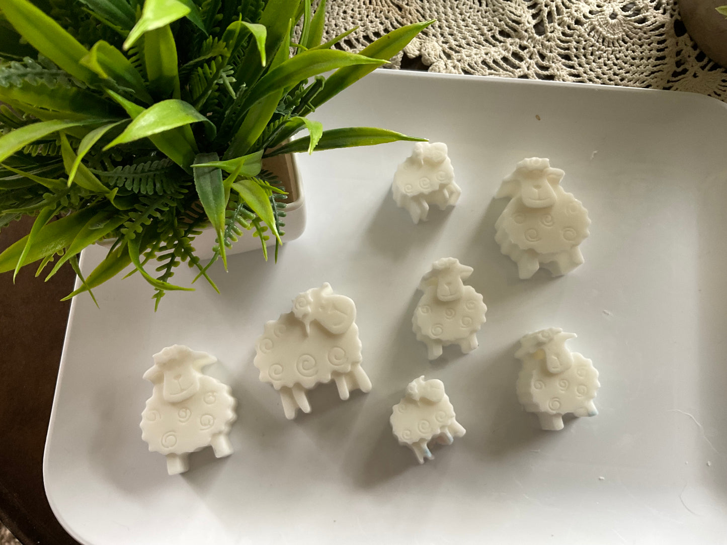 Lotion Lambs – Lamb-Shaped Solid Lotion Bars (Triple Butter Moisturizer)
