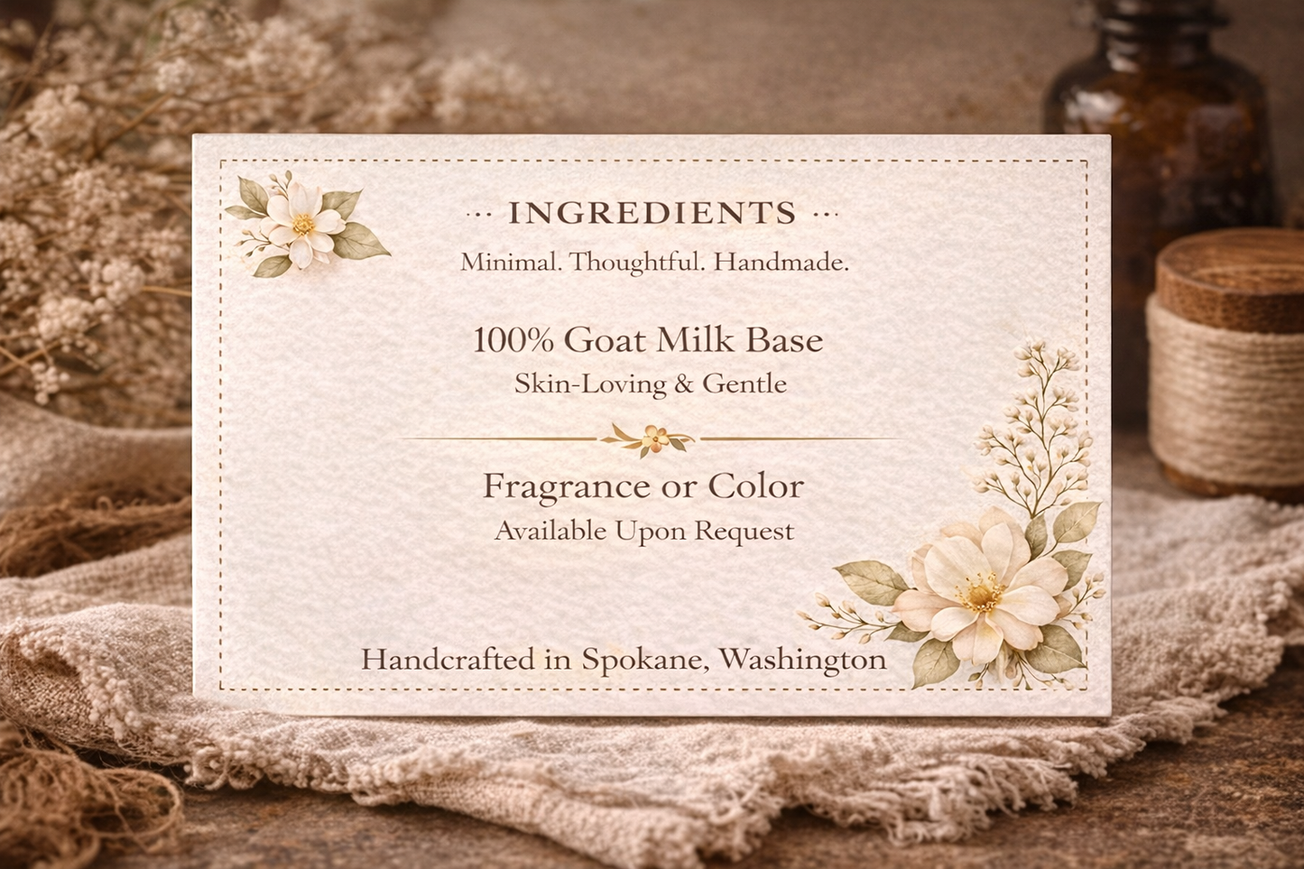 Goat Milk Skull Soap Set – Leather, Vanilla & Sandalwood Bars (Includes Bonus Mini)