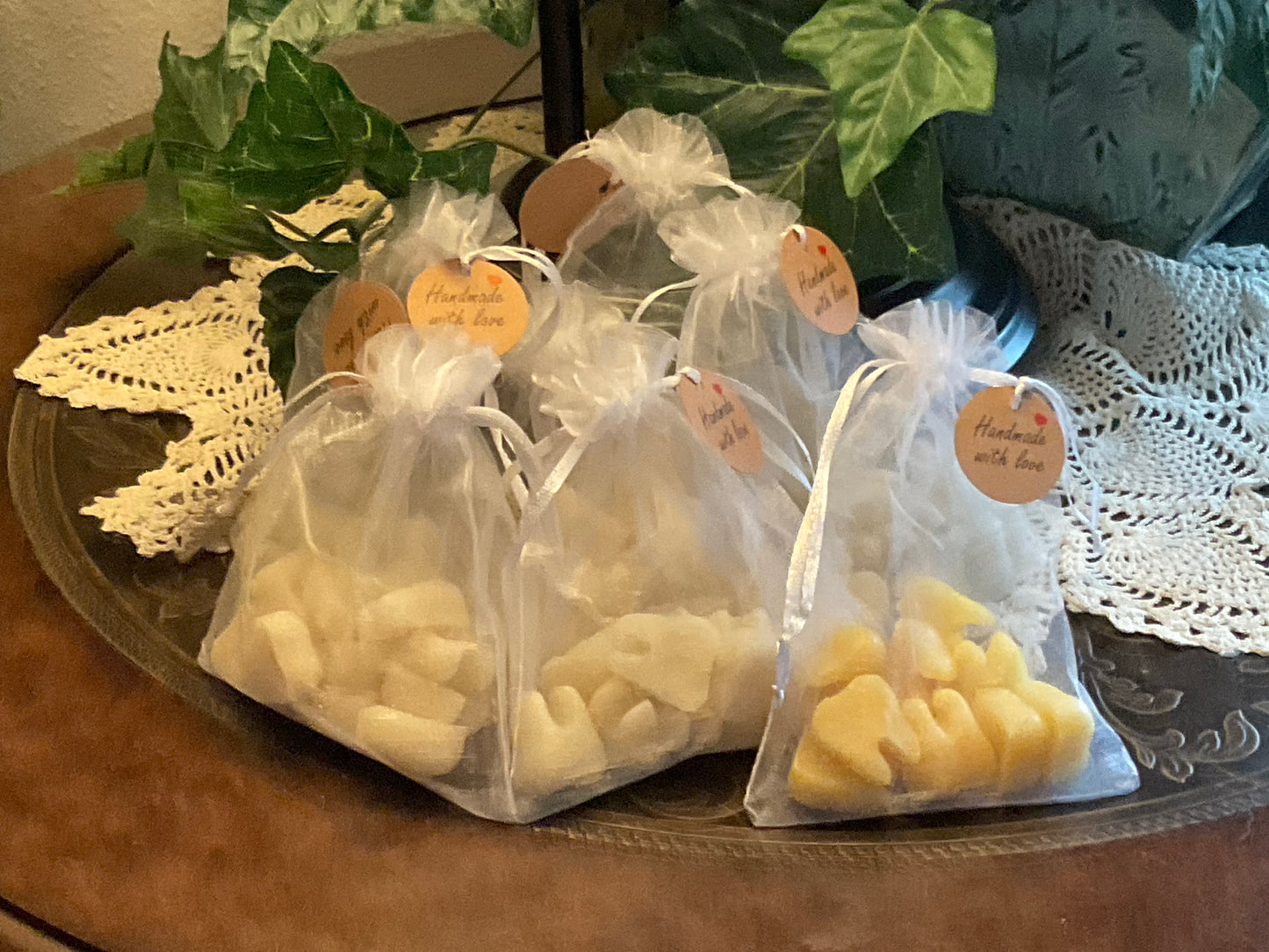 Mini Beeswax Tooth Melts – 10 Count Dental Wax Melt Set | White, Yellow or Black Handmade Gift