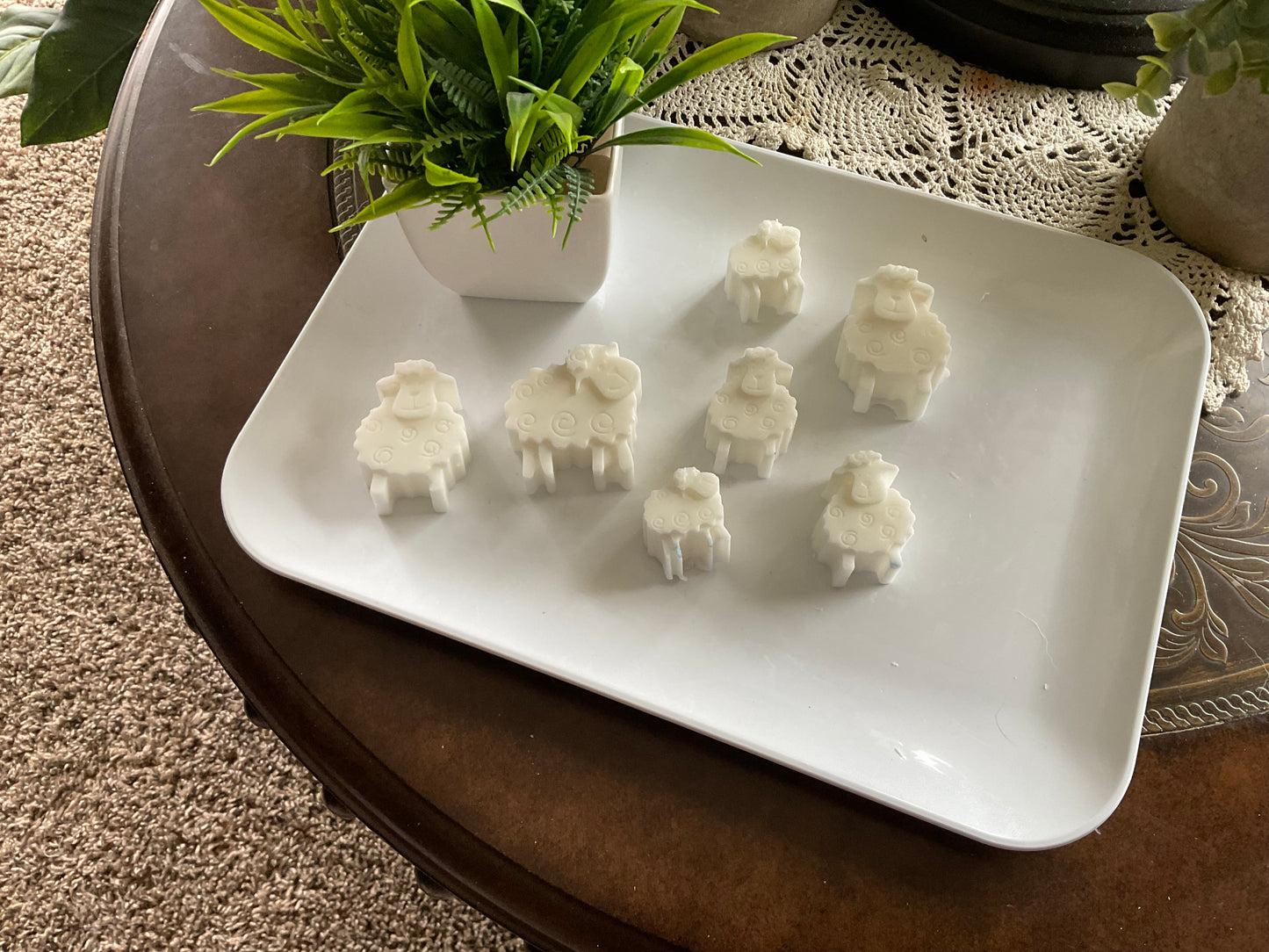 Lotion Lambs – Lamb-Shaped Solid Lotion Bars (Triple Butter Moisturizer)