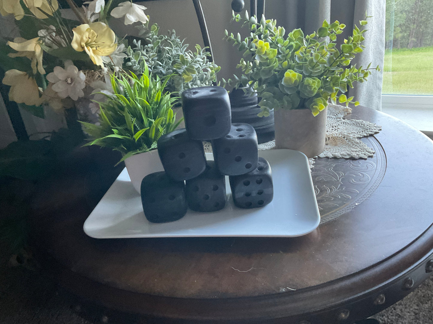 Game Night Dice Soap – Charcoal Set for Dirty Hands | Handmade in Washington