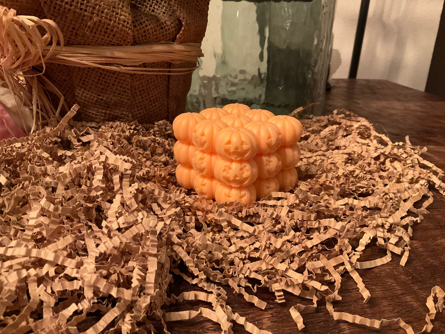 Pumpkin Goat Milk Soap – Handmade Fall Bar (Seasonal Novelty, Rotating Harvest Colors)